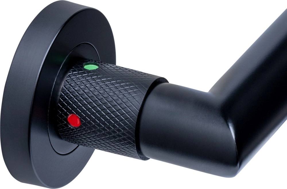 Black door handle Sicura Blocking mechanism Intersteel 8714186838990