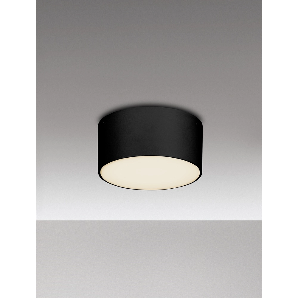 Round ceiling lamp Judi Ø 12cm anthracite
