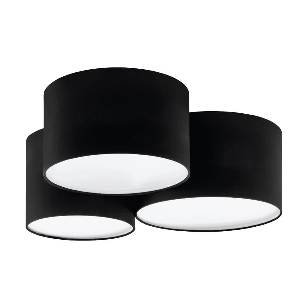 Black ceiling lamp Pastore 2