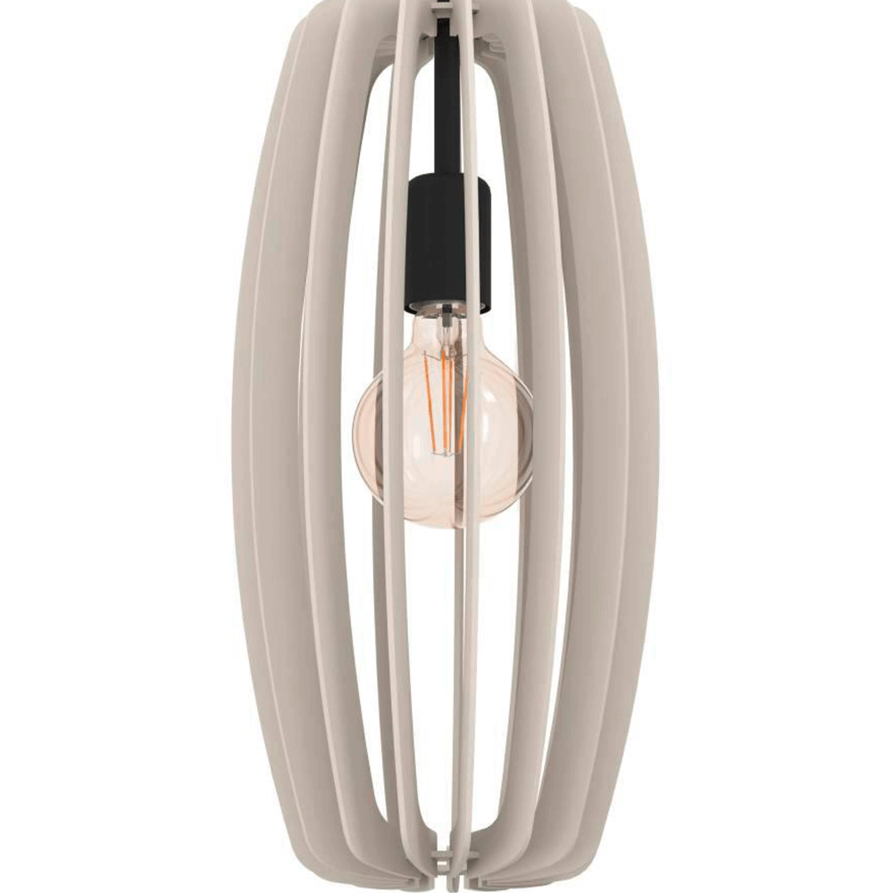 White hanging lamp Bajazzara Ø 26cm Eglo 9008606244324