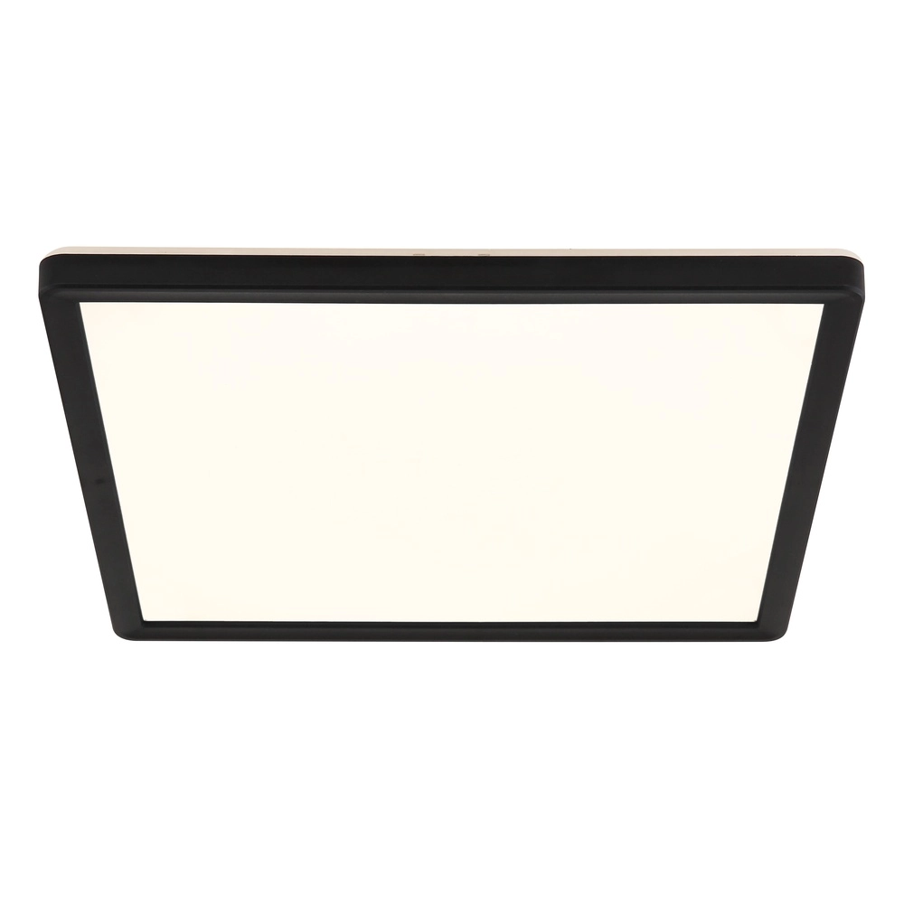 Ceiling light Sapana Square 29.4cm Black Globo 9007371414390