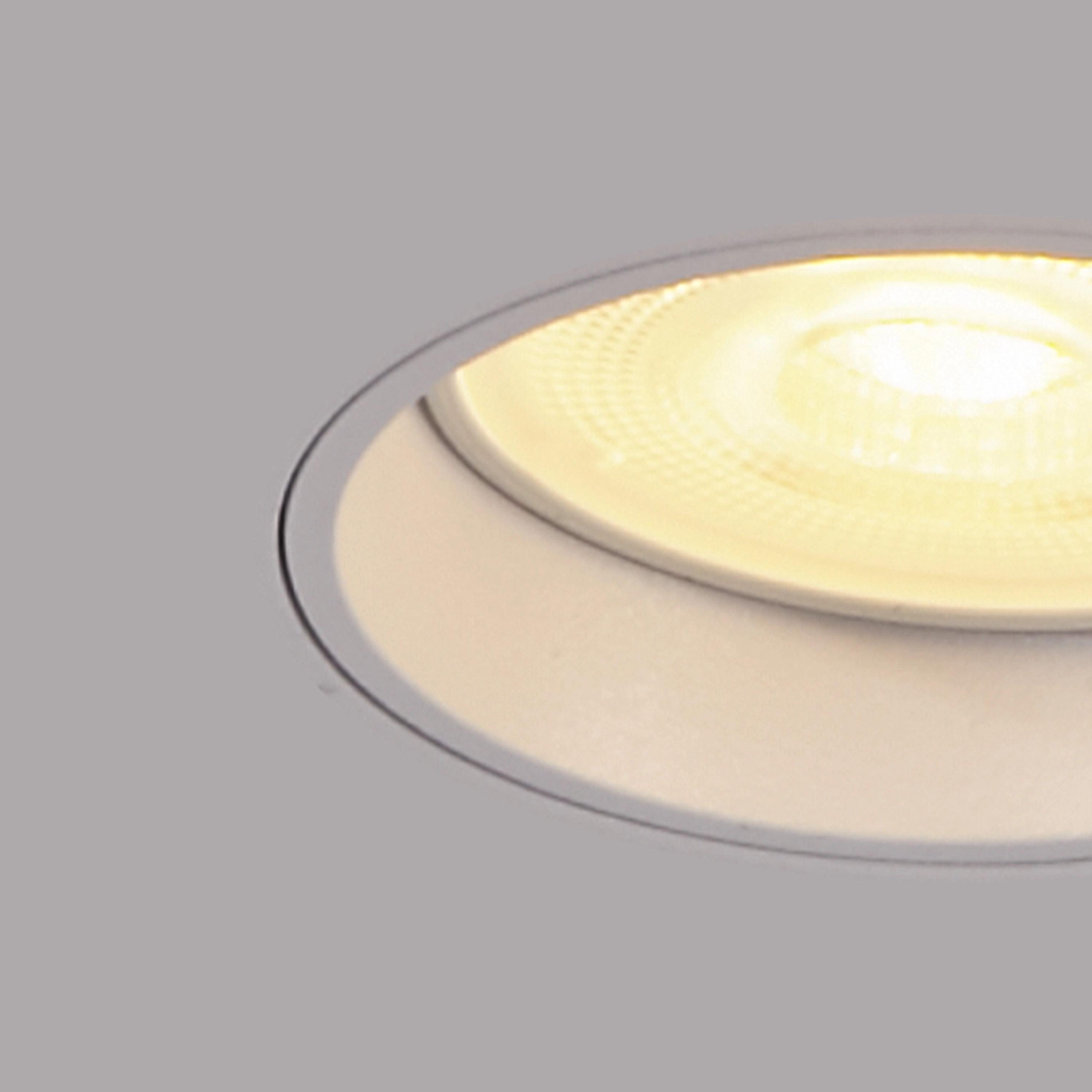 Recessed stucco spot Mini white without a border Lyora 5053423275598