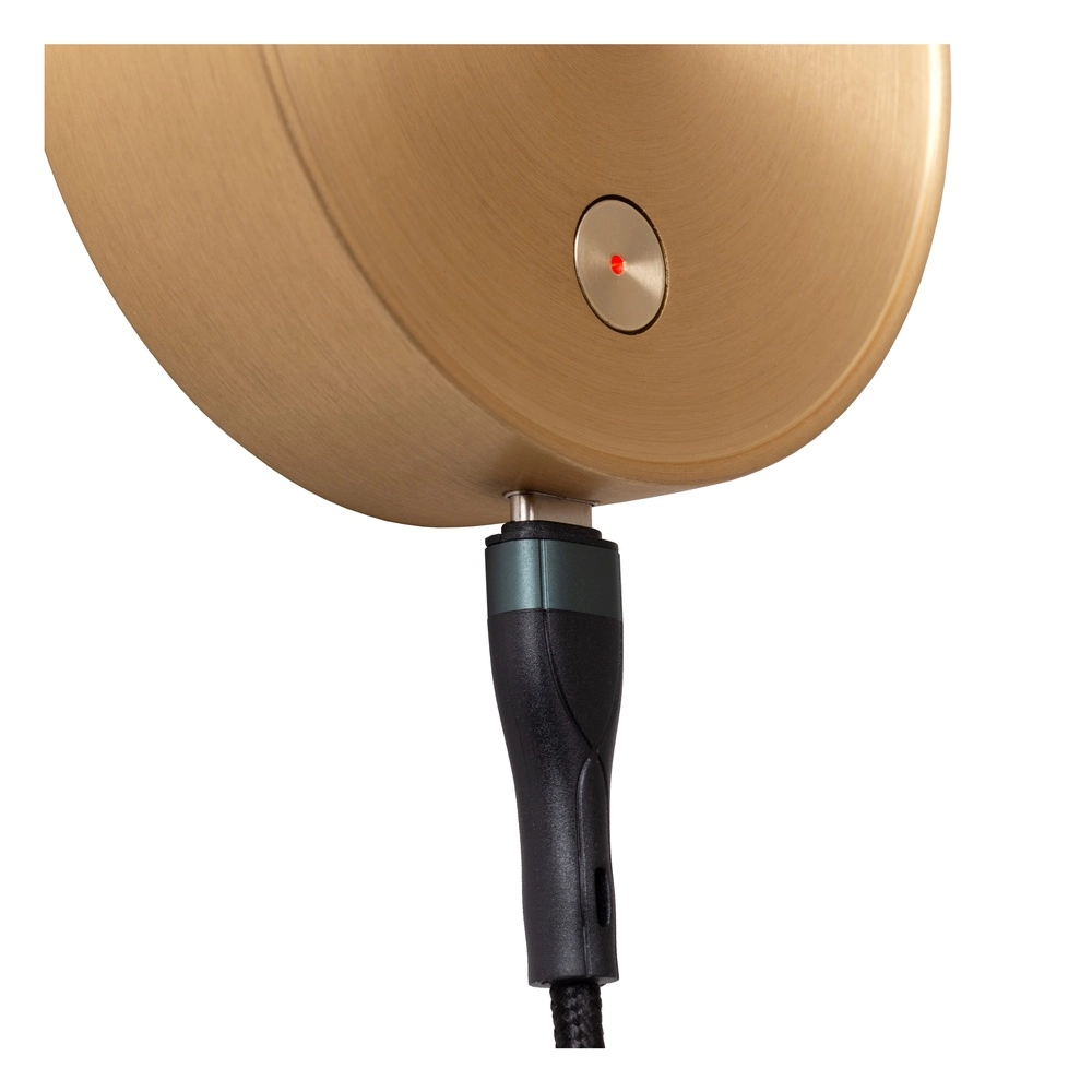Bedside lamp Asja Dimmable gold Premium by Lucide 5411212421203