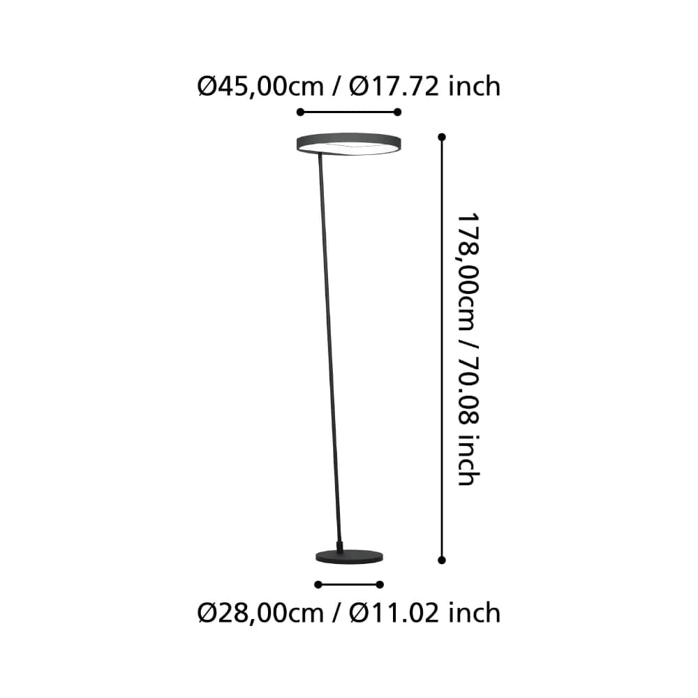 Modern LED reading lamp Caredara Stars of Light 9008606241224