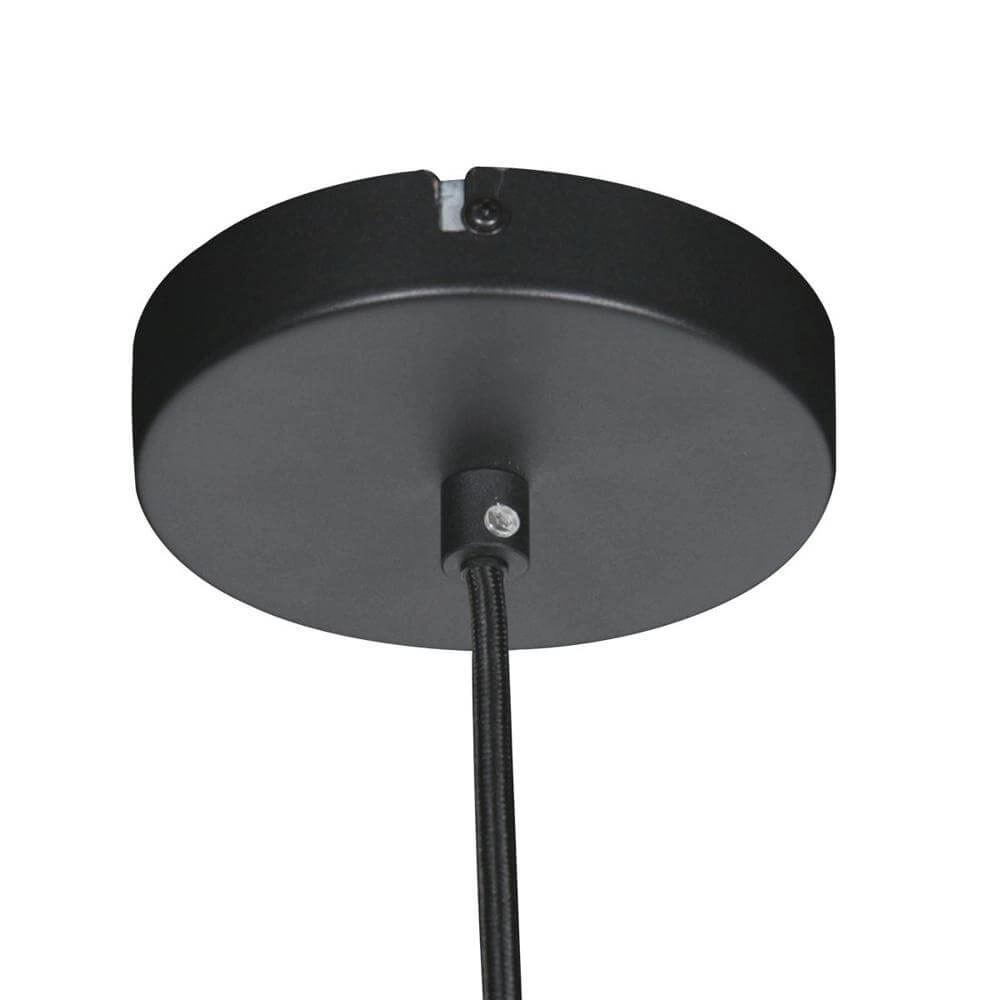 Design pendant lamp Halo Cirque black Ø 50cm Steinhauer 8712746178333