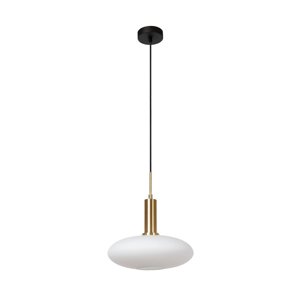 Design pendant lamp Singala Ø 30cm gold with white