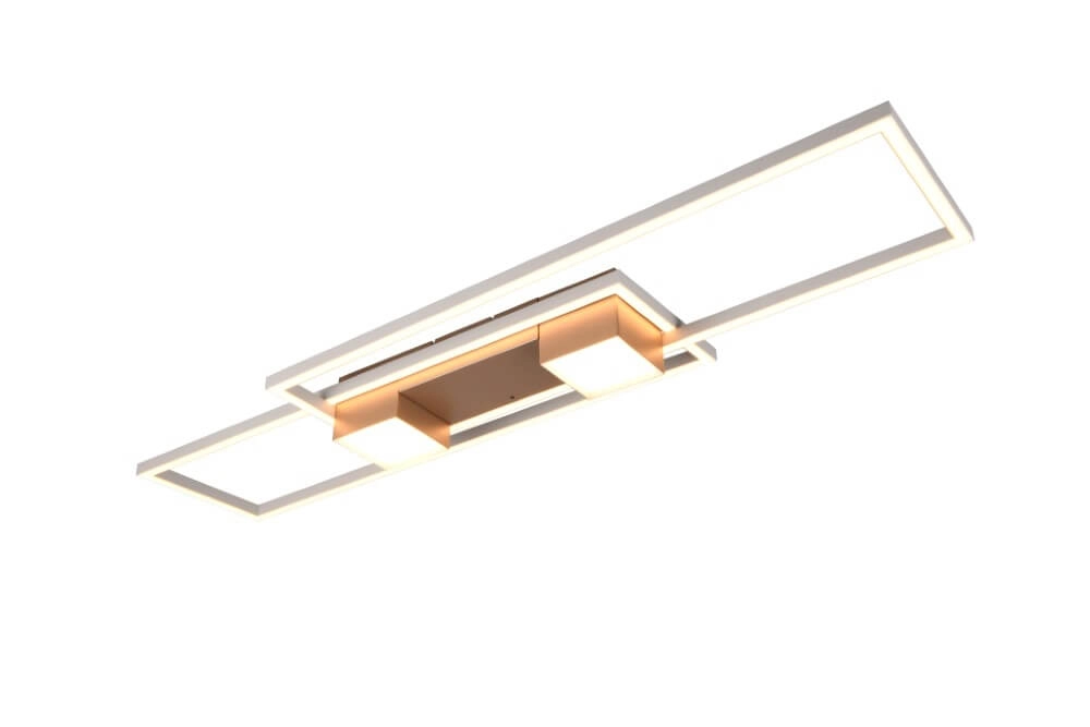 Led ceiling light 100x28 Albany Red brass Trio 4017807610307