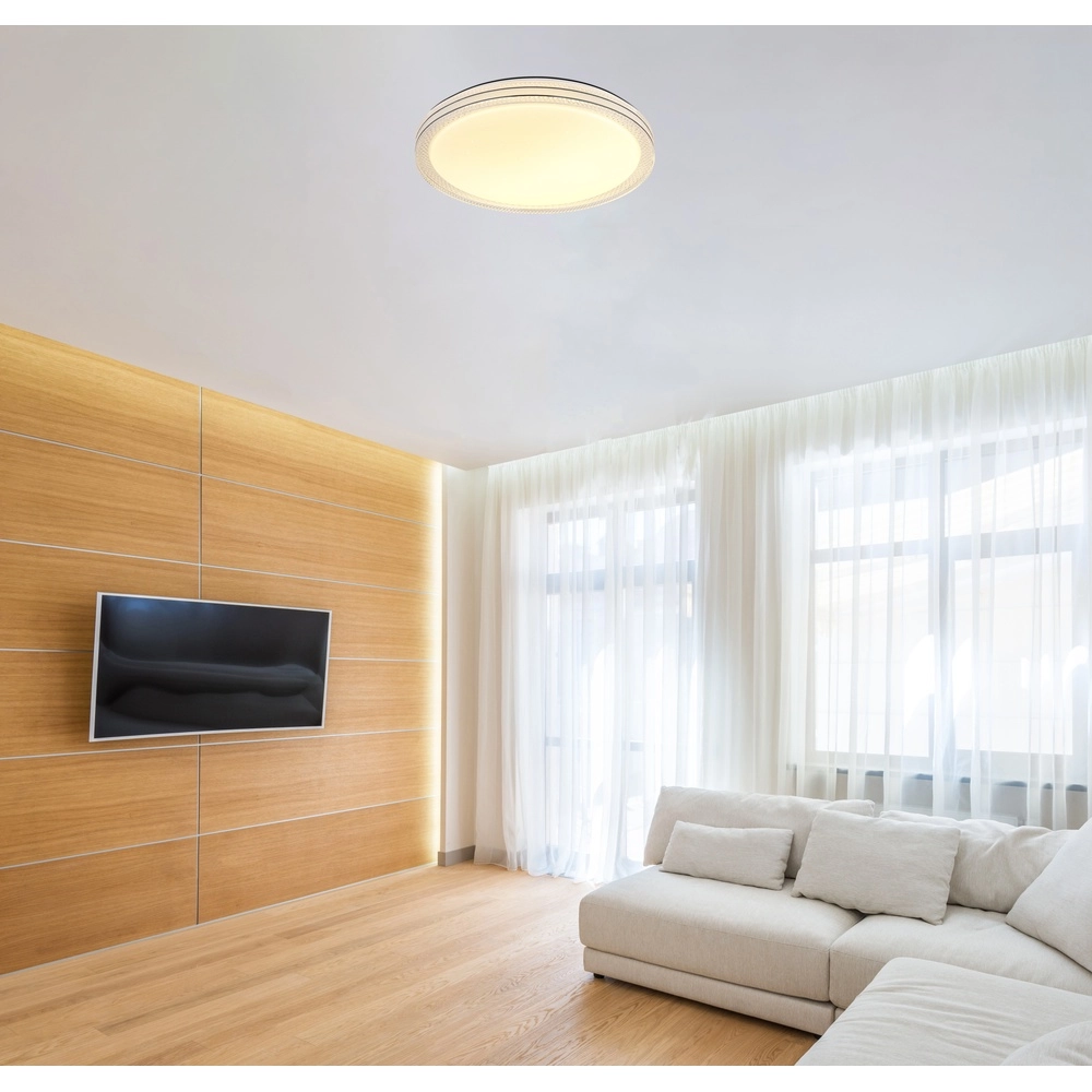 Ceiling light Veleno white Ø 49.5cm Globo 9007371455492