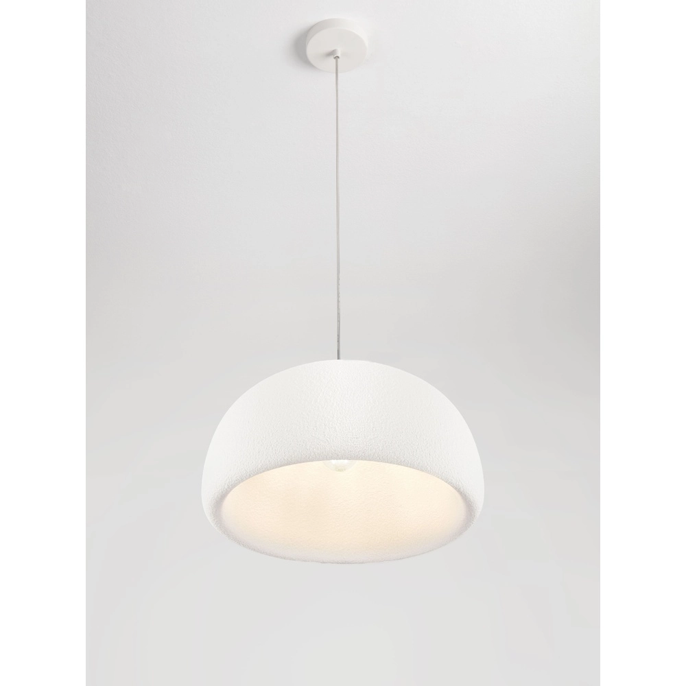 Modern pendant lamp Davo white Ø 43cm Lyora 5212017495686