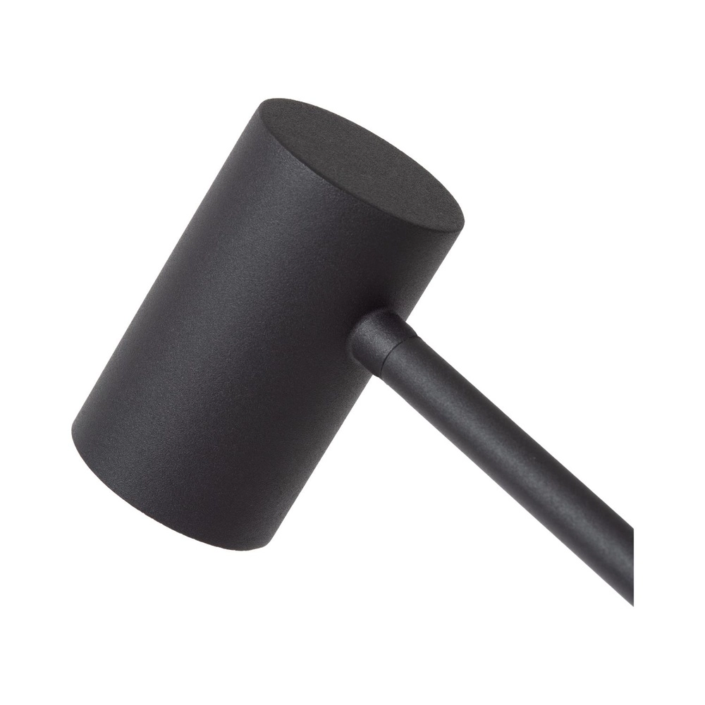 Rechargeable floor lamp Tipik Black Lucide 5411212361349