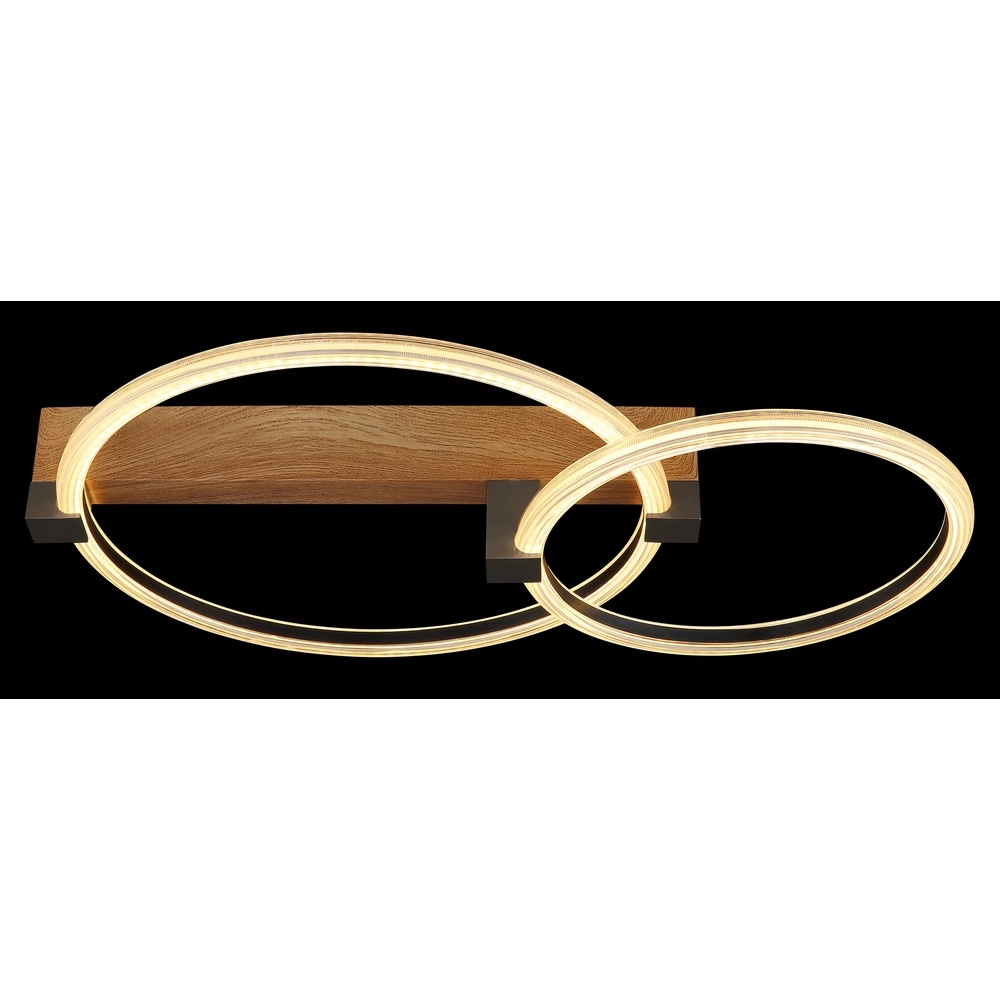 Ceiling lamp Fletcher Design wood Globo 9007371583294