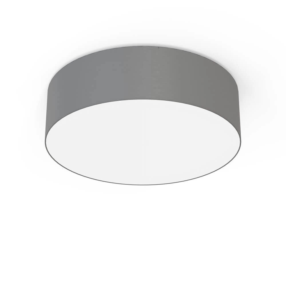 Gray ceiling lamp Cameron Ø 65cm