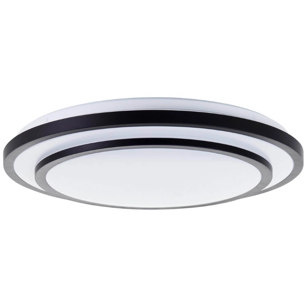 Black ceiling lamp Luciano Ø 49.5cm Brilliant 4004353426506