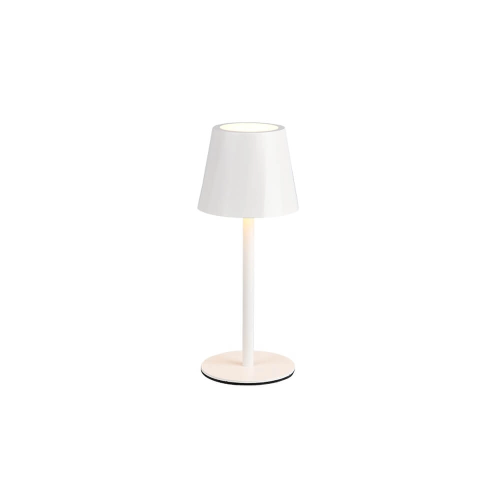 Rechargeable table lamp Diaz white