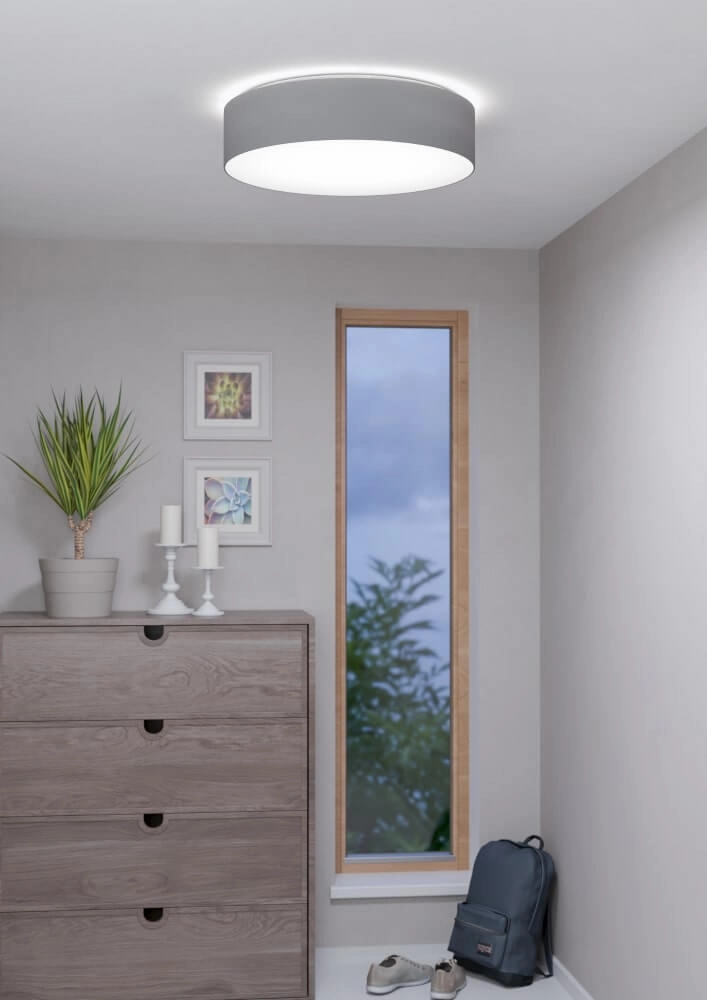 Ceiling lamp Zigbee Romao-Z gray Eglo 9008606243938