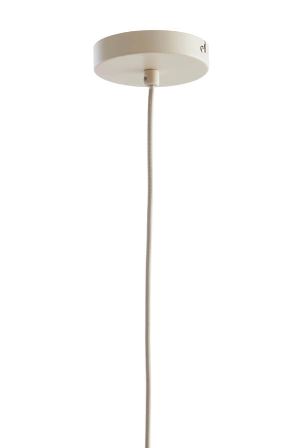 Japandi pendant lamp Itela cream Ø 28cm Light & Living 8717807702748