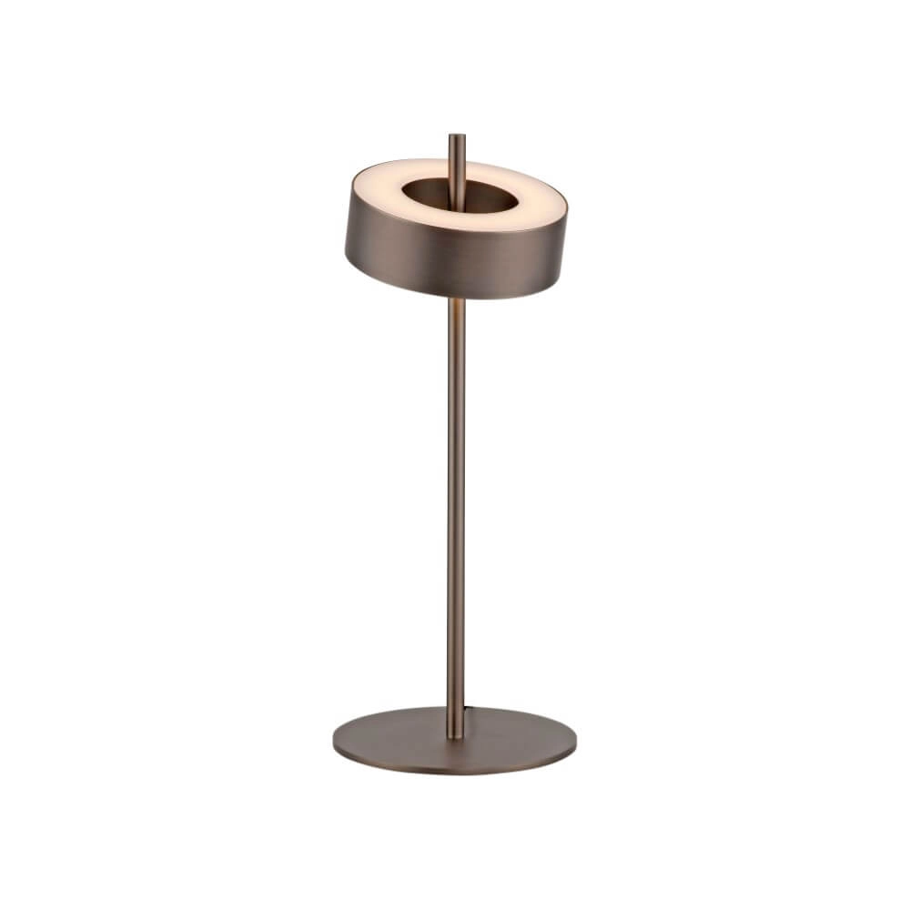 Brown table lamp Q-Rotate design Paul Neuhaus 4012248383216