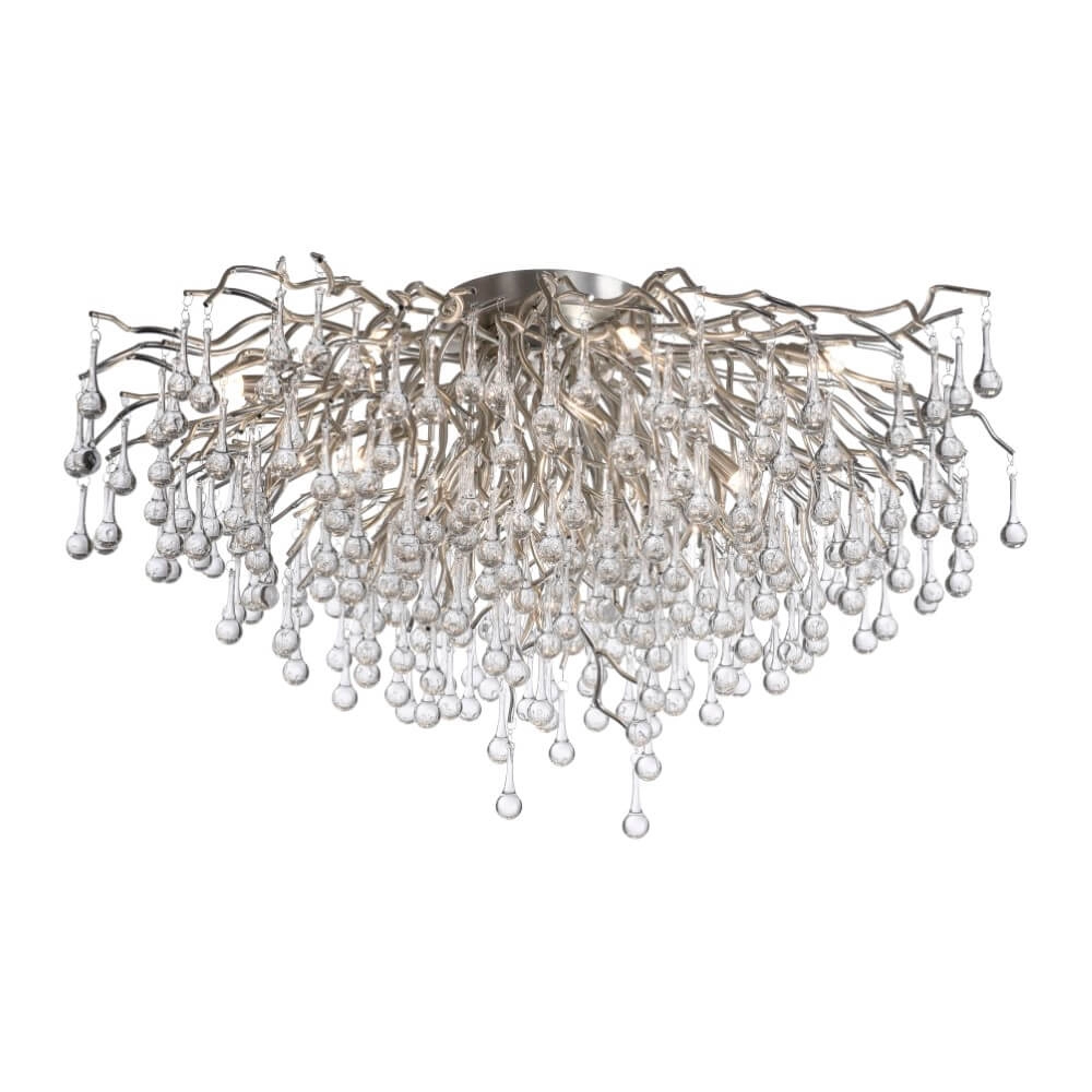 Chandelier Icicle metal 100cm Paul Neuhaus 4012248352113