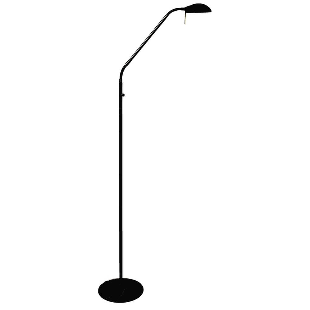 Black reading lamp Biron with LED