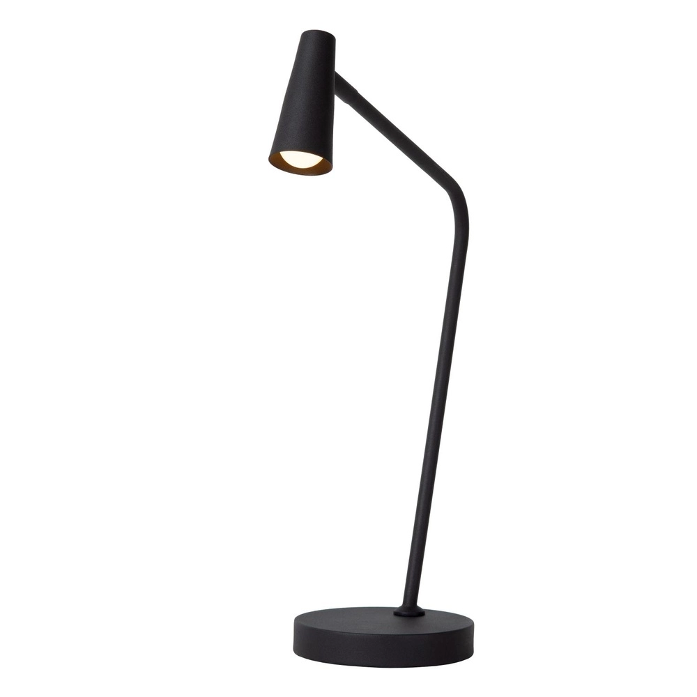 Rechargeable table lamp Stirling Black Lucide 5411212361240