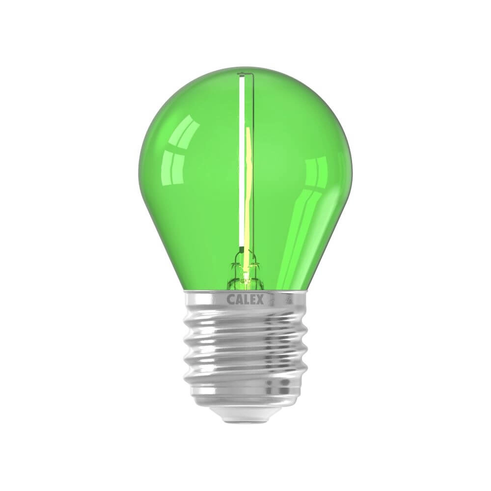 Light source 1W - E27 - Led Green for party lighting