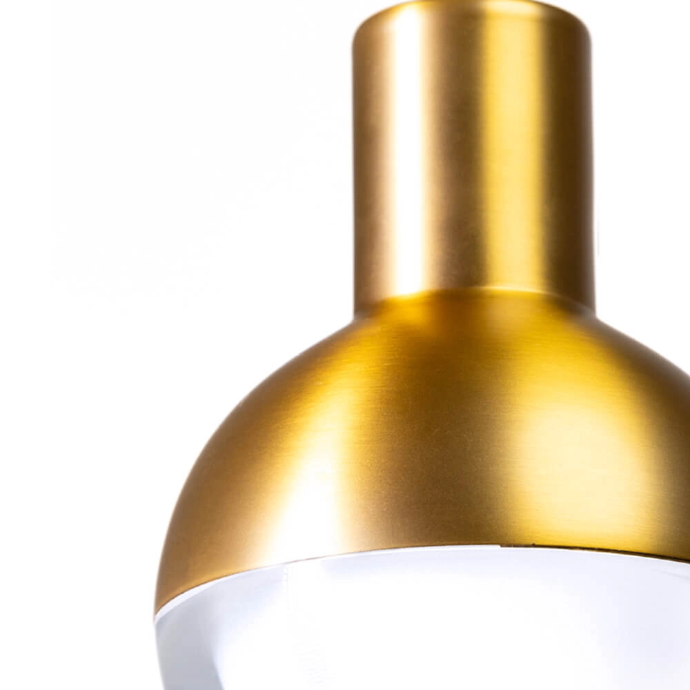 Pendant lamp Drop black with gold ETH 8720195306498