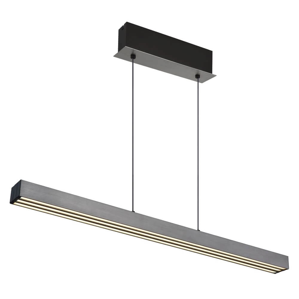 Design pendant lamp Ethan 150cm grey