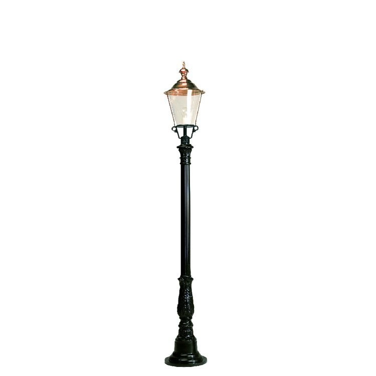 Nostalgic garden lamp Oberhausen black