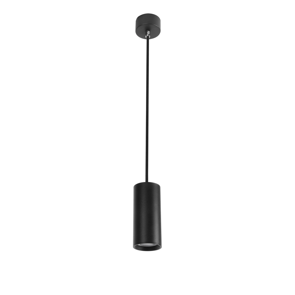 Sleek pendant lamp Aila black Lyora 5212017427274