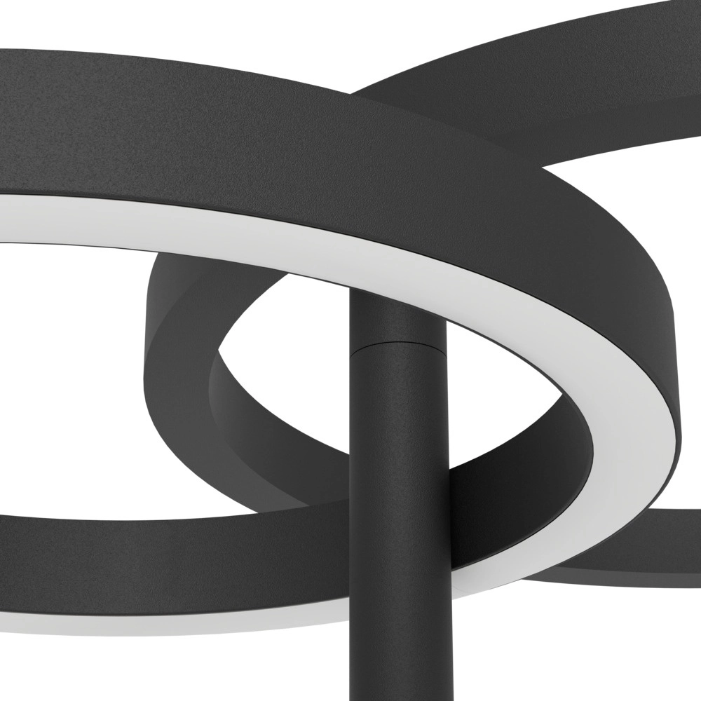 Design floor lamp Castelpoto 1 black Eglo 9008606357314
