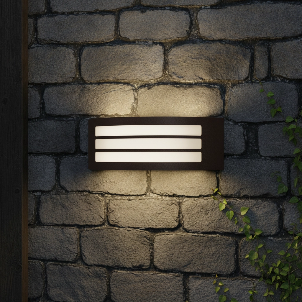 Wall lamp Zenith Rusty brown