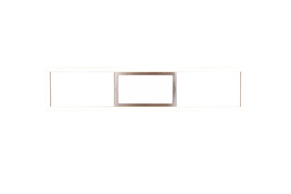 Stainless steel LED ceiling lamp Rigido Trio 4017807538830