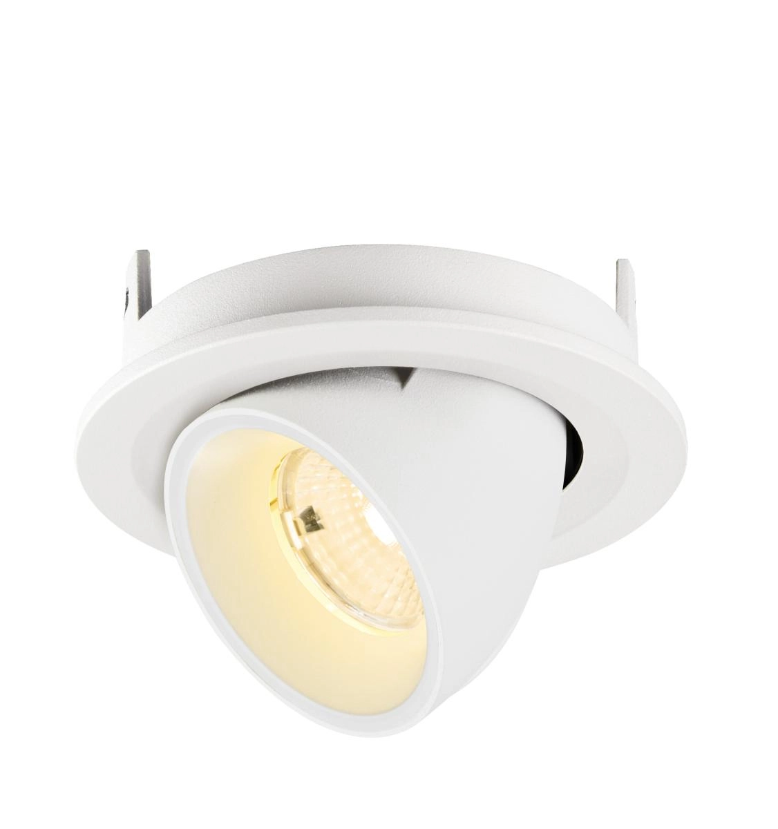 Recessed spotlight Numinos Gimble S white 3000K - 55deg SLV 4024163313414