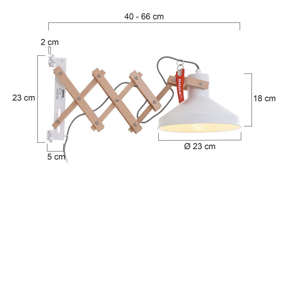 Wall lamp Woody Scissors Steinhauer 8712746111941