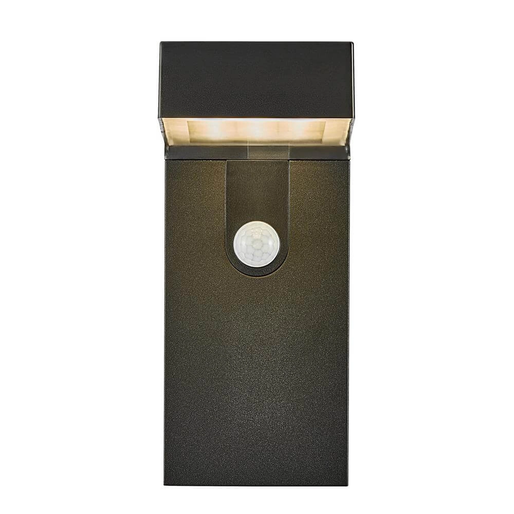 Solar wall lamp Alya black Nordlux 5704924004971