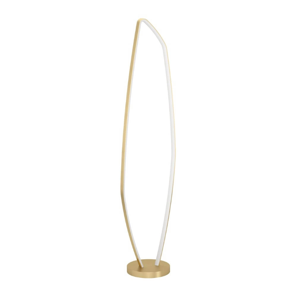 Gold LED Floor Lamp Vallerosa
