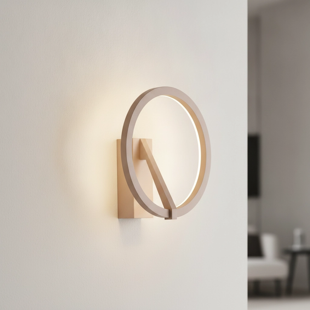 Design wall lamp Tilia mocha brown