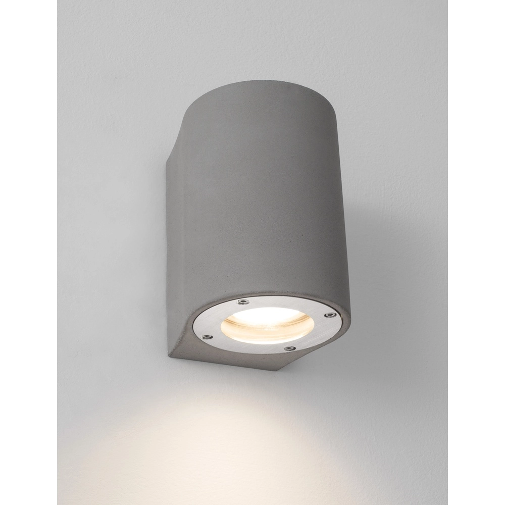 Wall spotlight Lido concrete grey 12cm Lyora 5212017426833