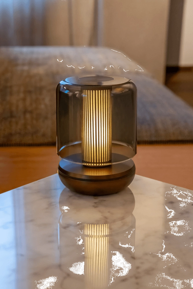 Rechargeable table lamp Firefly bronze smoked Humble 6097522865846
