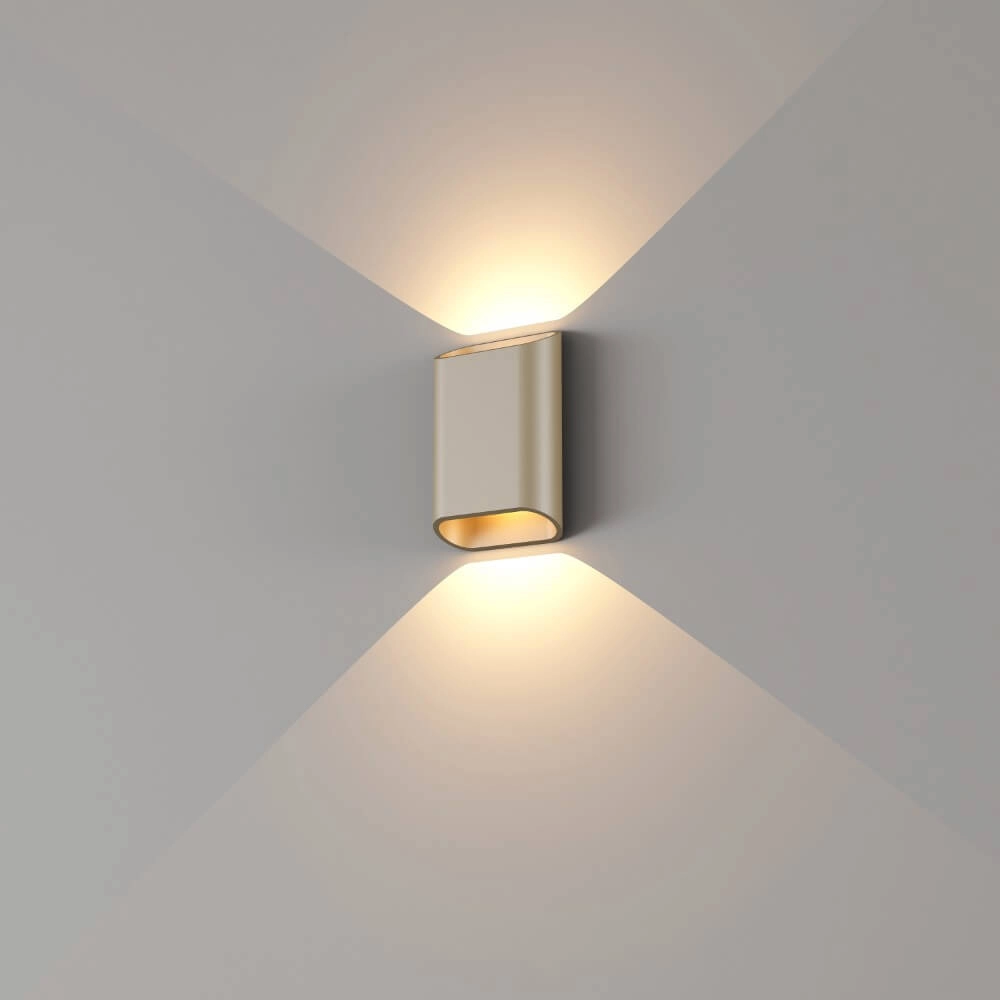 Wall lamp Diaz S Champagne