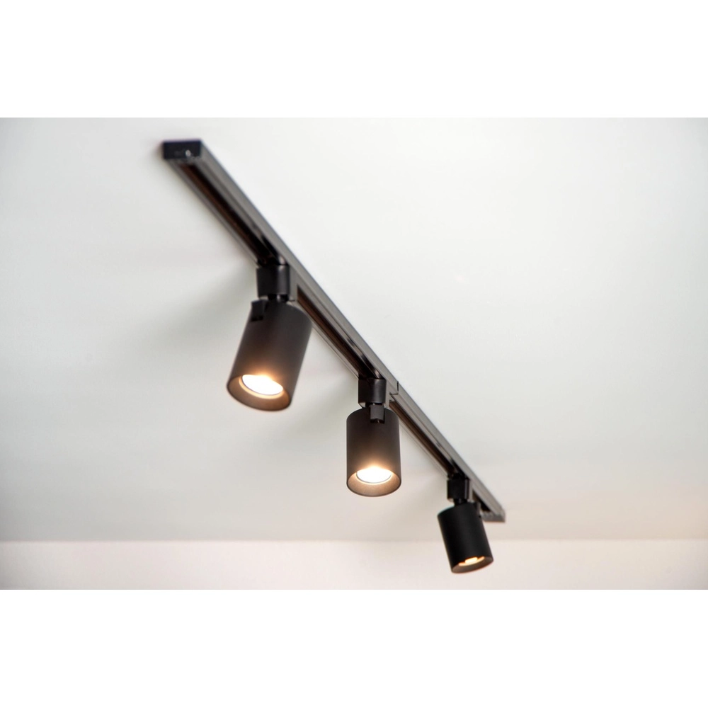 Rail spot Track Nigel 1-phase black Lucide 5411212093325