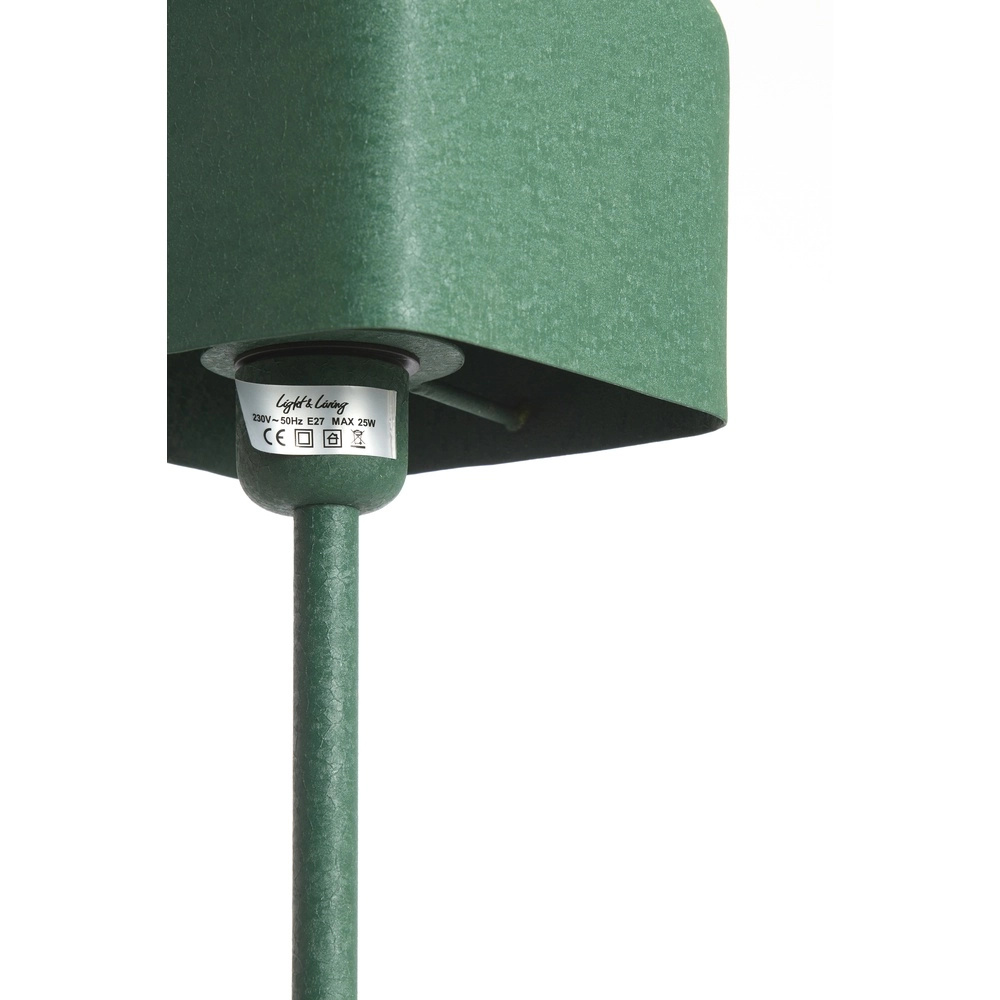 Bedside Lamp Elenie 15x15cm - matt dark green Light & Living 8717807818791