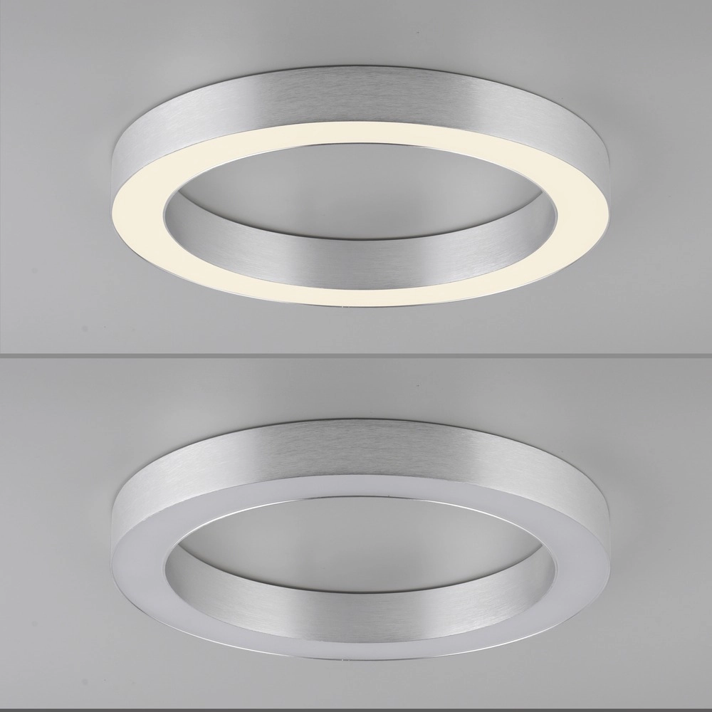 Sleek led ceiling lamp Pure Lines Round Ø 35cm - diamond Paul Neuhaus 4012248395233