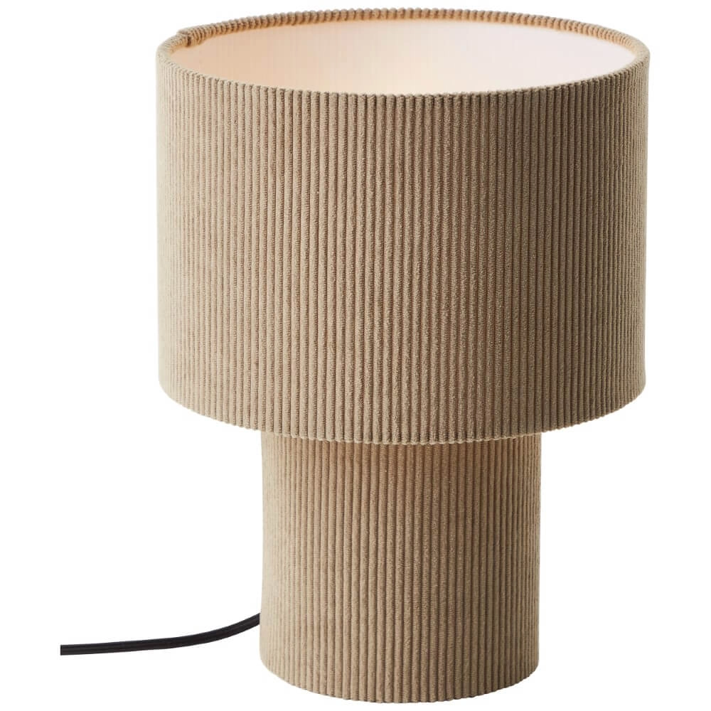 Design table lamp Tony grey Ø 23cm Brilliant 4004353446245