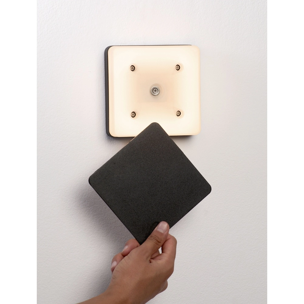 Square wall lamp Oono anthracite Lyora 5212017477187