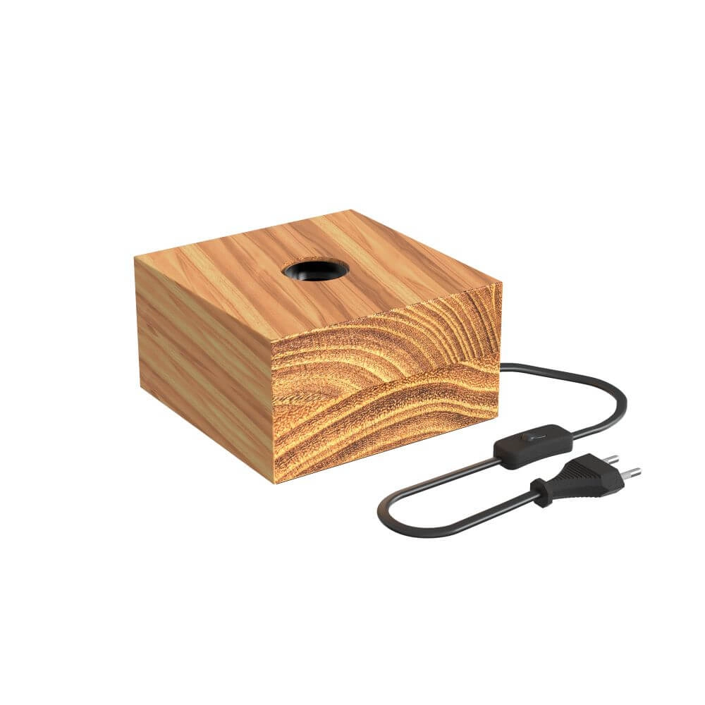 Table lamp Wood 15.5 x 15.5cm