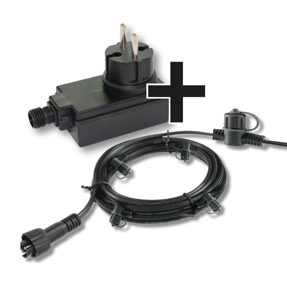 12V Starterpack 24W Black
