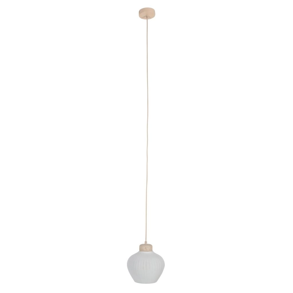 Pendant lamp Travino sand brown Ø21cm Steinhauer 8712746184365