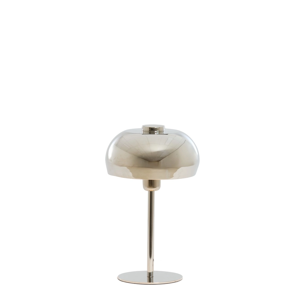 Table lamp Surin Ø 22cm - gloss nickel Light & Living 8717807743413