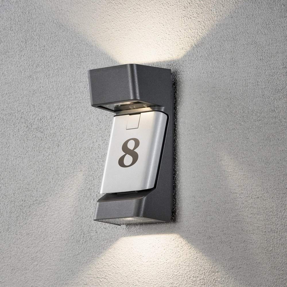 LED outdoor lamp Ravenna Adress anthracite with gray KonstSmide 7318307976373